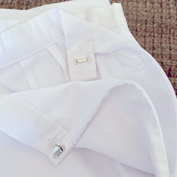 IZOD A Line Skort Women’s 16 White High Waisted Golf Tennis Core Plus size - Picture 6 of 11